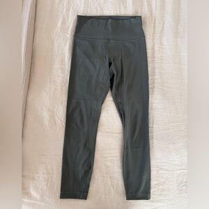 Lululemon Sage Green 25” Leggings